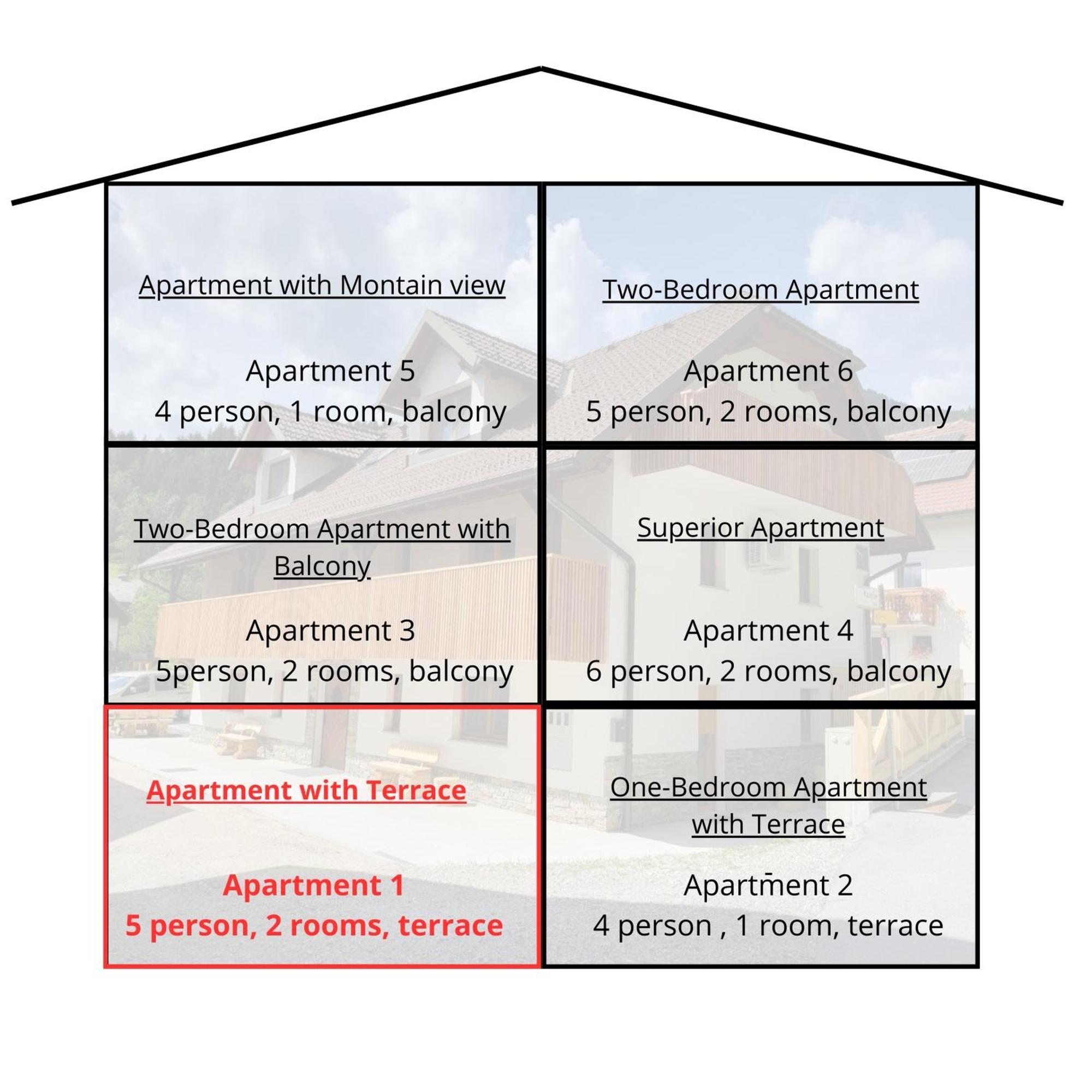 New Apartments Teravila Rateče Стая снимка